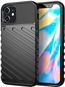 Thunder silikonový kryt na iPhone 12 mini, černý - Phone Cover