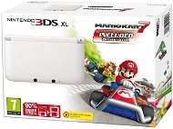 Nintendo 3DS XL White + Mario Kart - Game Console
