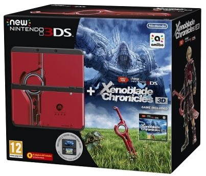 Nintendo NEW 3DS Black Xenoblade Chronicles 3D Edition - Game