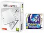 ÚJ Nintendo 3DS XL Pearl White + Pokemon Moon - Konzol