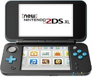 New Nintendo 2DS XL Black & Turquoise - Game Console