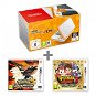 Nintendo NEW 2DS XL White & Orange + Pokémon Ultra Sun + YO-KAI WATCH 2 - Spielekonsole