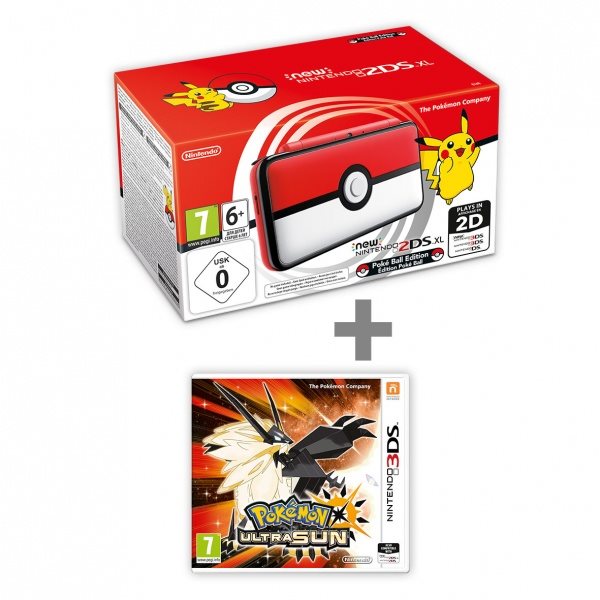 Nintendo 2ds xl hot sale pokemon ultra sun