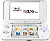 Nintendo NEW 2DS XL White &amp; Levander + Tomodachi Life - Game Console