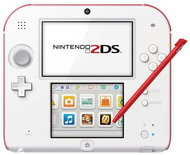 Nintendo 2d ist (Rot Weiß) - Spielekonsole