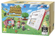 Nintendo 2DS Weiß &amp; Rot + Animal Crossing - Spielekonsole