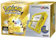 Nintendo 2d Transparente Gelb + Pokemon Yellow preinst - Spielekonsole
