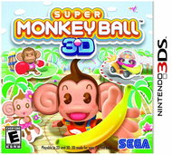  Nintendo 3DS - Super Monkey Ball 3D  - Console Game
