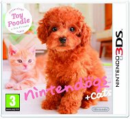 Nintendo 3DS - Nintendogs + Cats - Toy Poodle & New Friends - Console Game