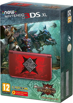 Nintendo New 3DS XL Monster Hunter Generations Edition Bundle  