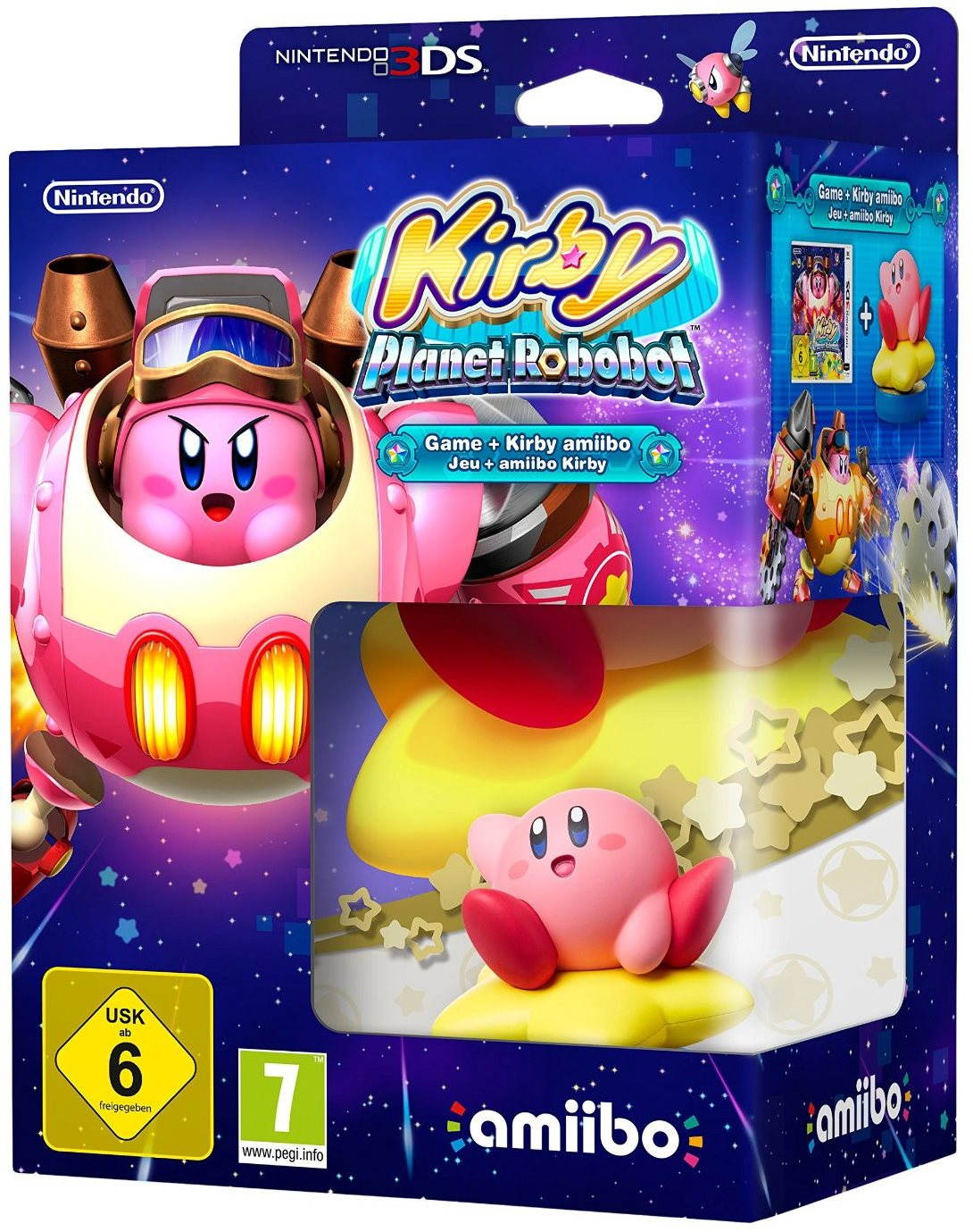 Kirby Nintendo 3DS 2024 Amiibo Bundle