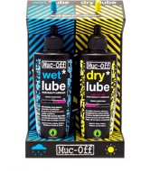 Muc-Off Wet + Dry Lube 120ml Twin Pack - Lubricant