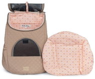 Muffin&Berry Luisa batoh pro psy a kočky, hnědý M - Dog Carrier Backpack