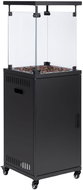 MultiGarden Patio gas heater with glass cover FPS-B-BJ, 13 kW, black - Outdoor Heater