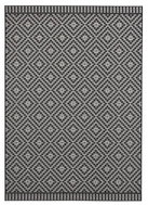 Mujkoberec Original Kusový koberec Mujkoberec Original Mia 103520 Black Creme – 80 × 150 - Koberec