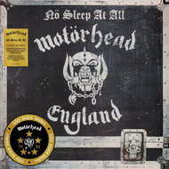 Motorhead: No Sleep At All (Clear & Black Splatter Coloured) - LP Record