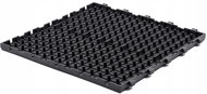 MULTY HOME dlaždice COSMOPOLITAN 45 × 45 cm, antracit, zesílená 2,5 cm, gumová - Plastová dlažba
