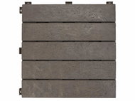 Multy home Rubber tile Natural Stone 30 × 30 cm, sand - Plastic Tiles