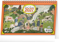Kalendář Josef Lada 2027, 23,1 × 14,5 cm - Desk Calendar