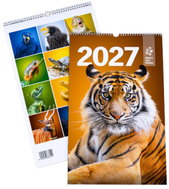 Kalendář stolní Zoo Praha 2027 - Wall Calendar