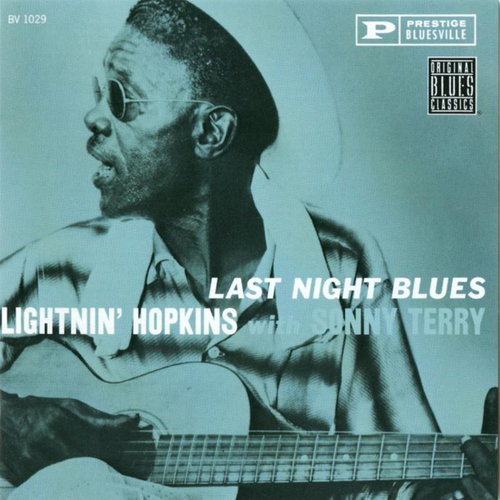 Hopkins Lightnin', Terry Sonny: Last Night Blues - LP Record - Main image