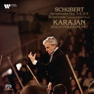 Karajan Herbert von: Schubert: Symphonies NOS. 5-6, 8-9, Rosamunde Overture - Music CD