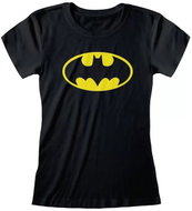 Batman: Batman - Distressed Logo Tričko černé L - T-Shirt