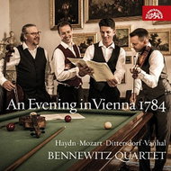 Bennewitz Quartet: Evening in Vienna 1784 / Haydn, Mozart, Vanhal - Music CD