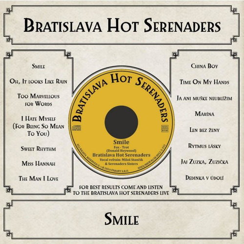 Bratislava Hot Serenaders: Smile - Music CD - Main image