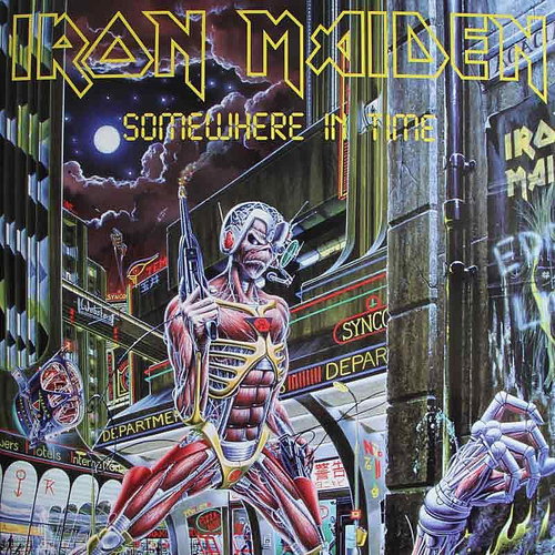 Iron Maiden: Somewhere In Time (Limited Yellow Vinyl) - LP Record - Main image