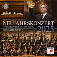 Wiener Philharmoniker, Mutti Riccardo: Neujahrskonzert 2025 / New Year's Concert 2025 / Concert Du.. - Music CD