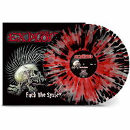 Exploited: Fuck The System (Red Black Splatter Vinyl) - LP Record