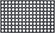 MULTY HOME Honey Comb 45 × 75 cm, black - Doormat