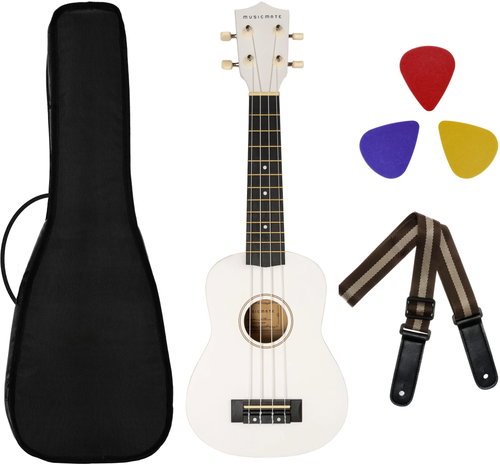 MusicMate U-04 WhiteHarmony - Ukulele - Hauptbild