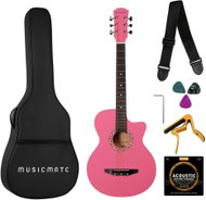 MusicMate MM-G21 PinkSerenade - Acoustic Guitar