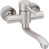MUSA Baterie dřezová/umyvadlová, saténová, 100 mm 833000 - Tap
