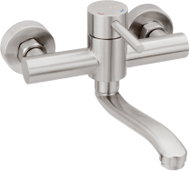 MUSA Baterie dřezová/umyvadlová, saténová, 150 mm 833006 - Tap