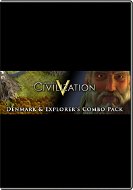 Sid Meier's Civilization V: Denmark and Explorer's Combo Pack - Herný doplnok
