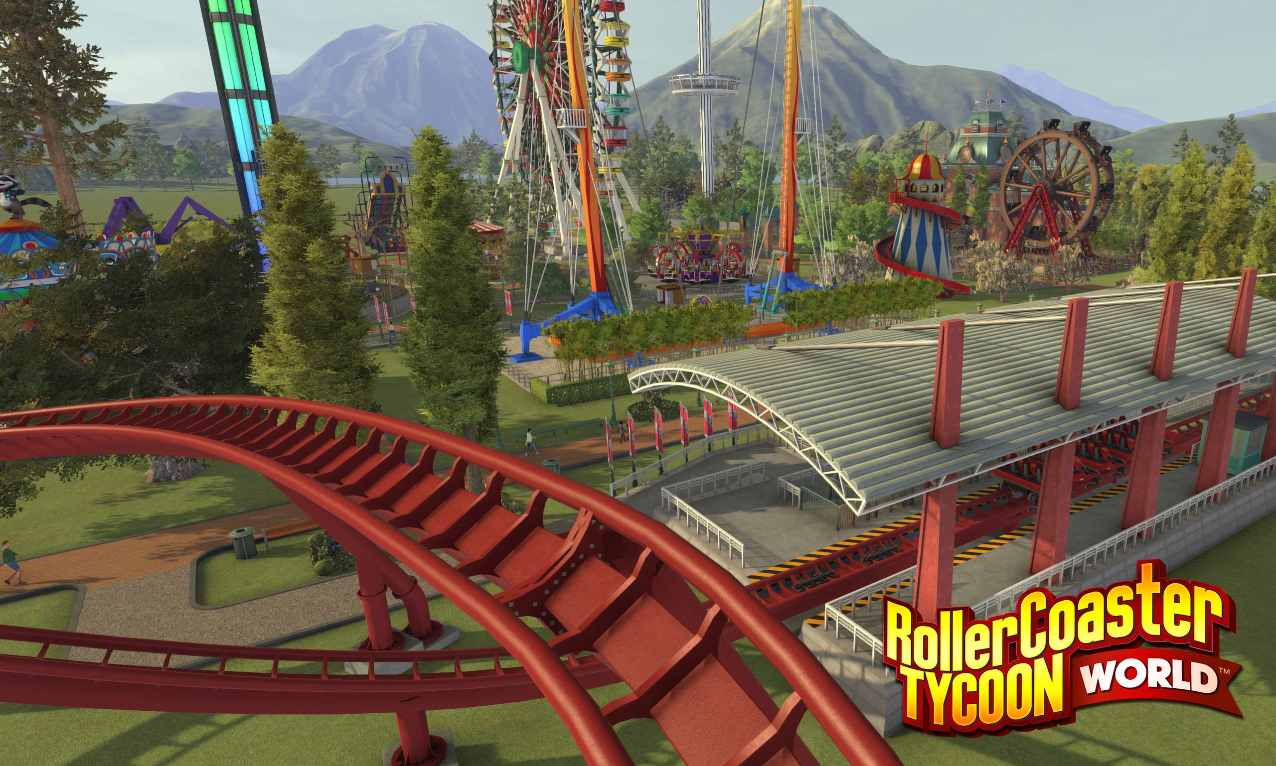 PC Game Rollercoaster Tycoon World Deluxe PC DIGITAL PC Game