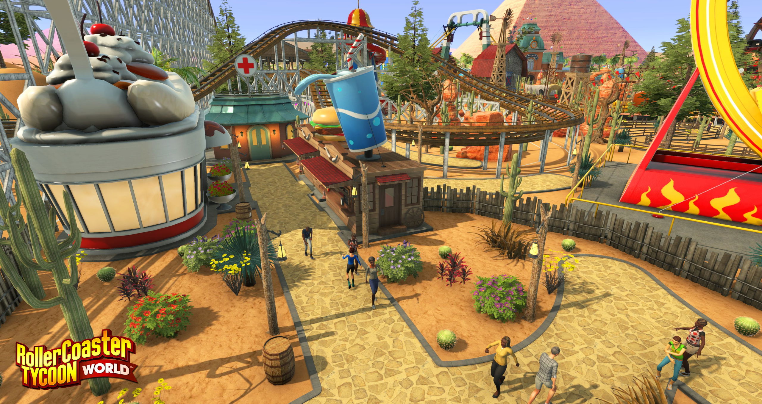 PC Game Rollercoaster Tycoon World Deluxe PC DIGITAL PC Game