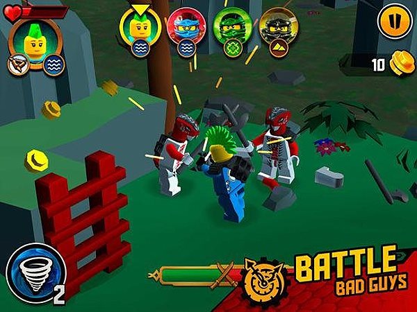 Ninjago mobile hot sale games