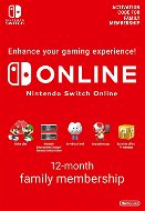 Dobíjacia karta 365 Days Online Membership (Family) – Nintendo Switch Digital - Dobíjecí karta