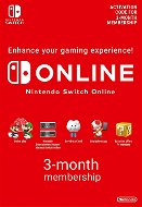 Feltöltőkártya 90 Days  Online Membership (Individual) - Nintendo Switch Digital - Dobíjecí karta