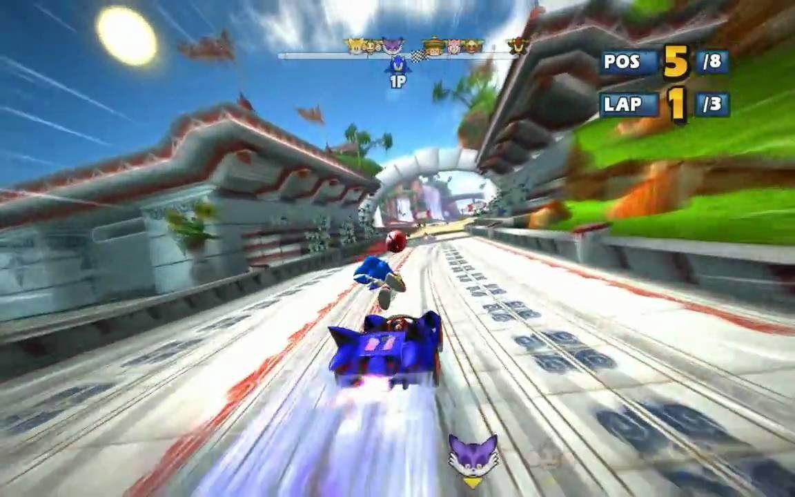 Sonic and all on sale stars racing pc