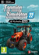 Farming Simulator 22 - Kubota Pack - PC DIGITAL - Herní doplněk