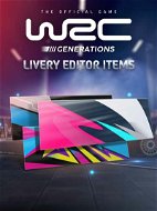 WRC Generations – Livery Editior Extra Items – PC DIGITAL - Herný doplnok