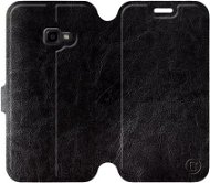 Kryt na mobil Flip puzdro na mobil Samsung Xcover 4 vo vyhotovení Black & Gray so sivým vnútrom - Kryt na mobil