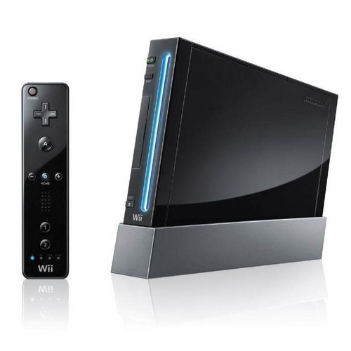 Nintendo Wii Black Sports Resort - Herná konzola - Hlavný obrázok