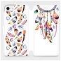 Flip case for Apple iPhone 7 - M003S Trap and colourful feathers - Phone Cover