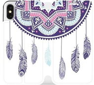 Flip Mobile Phone Case for Apple iPhone X - M004P Dreamcatcher - Phone Cover
